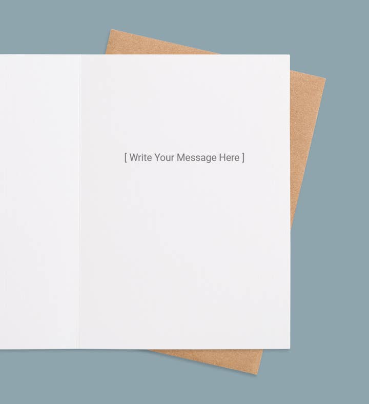 Ace Of Gratitude Thank You Greeting Card Inside Image