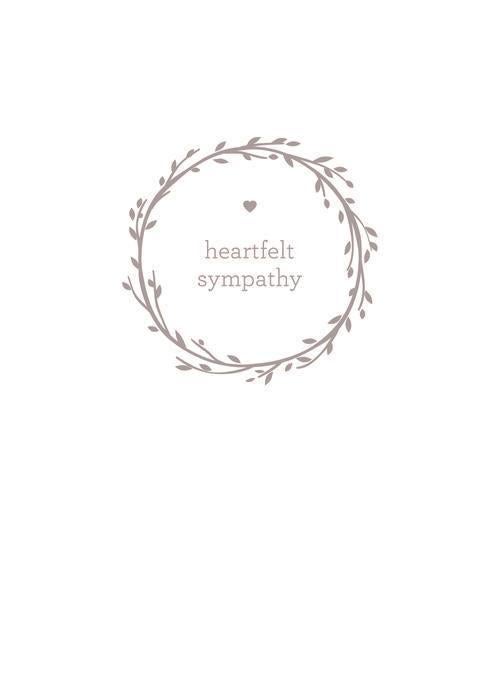 Whispers Of Comfort Sympathy Greeting Card Image