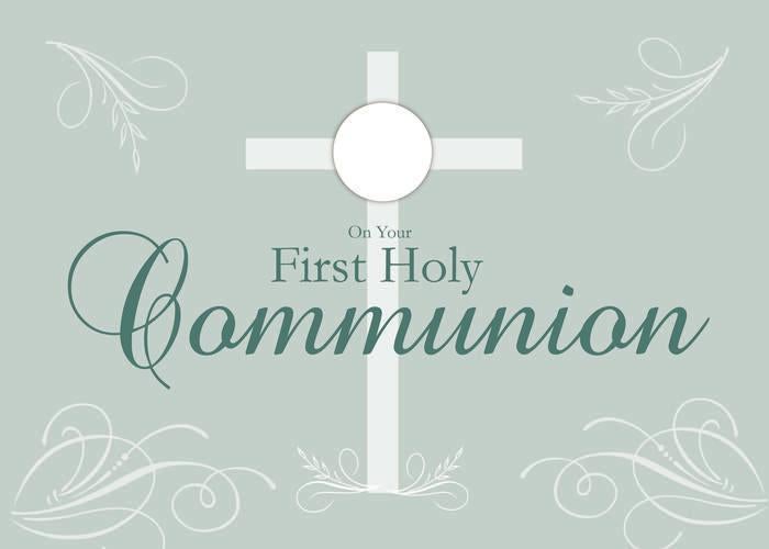 Communion Blessings Communion Greeting Card Image