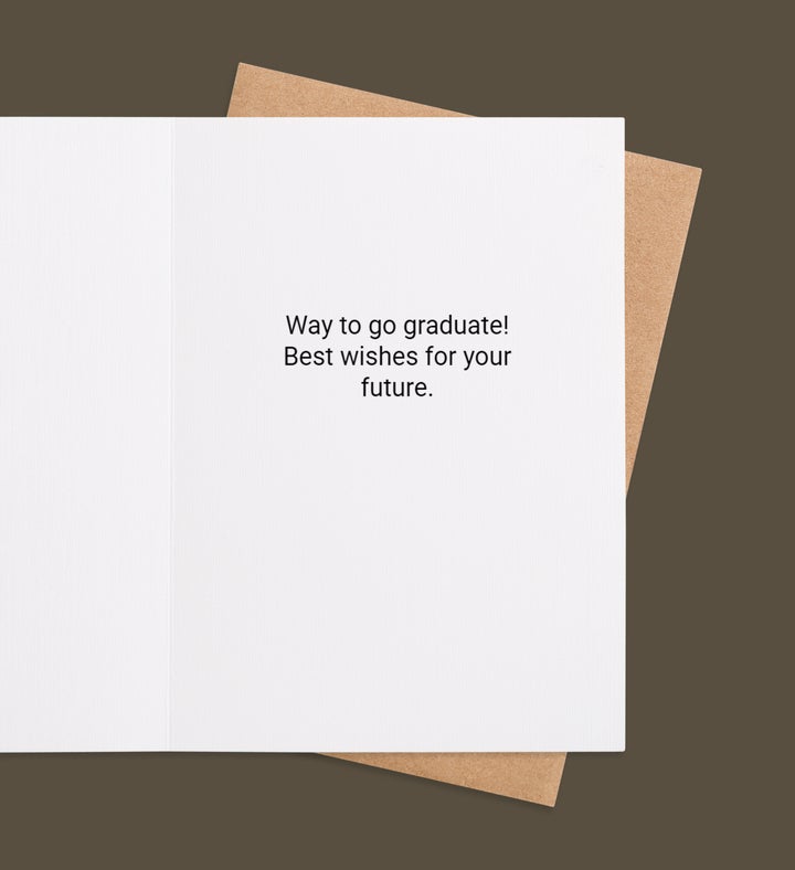 You Got This, Grad! Graduation Greeting Card Inside Image