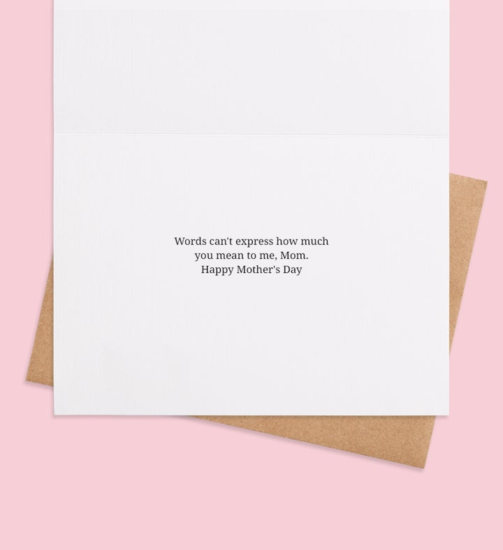 Motherembrace Mothers Day Greeting Card Inside Image