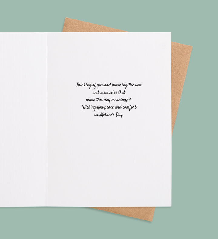 Tulip Elegy Greeting Card Inside Image