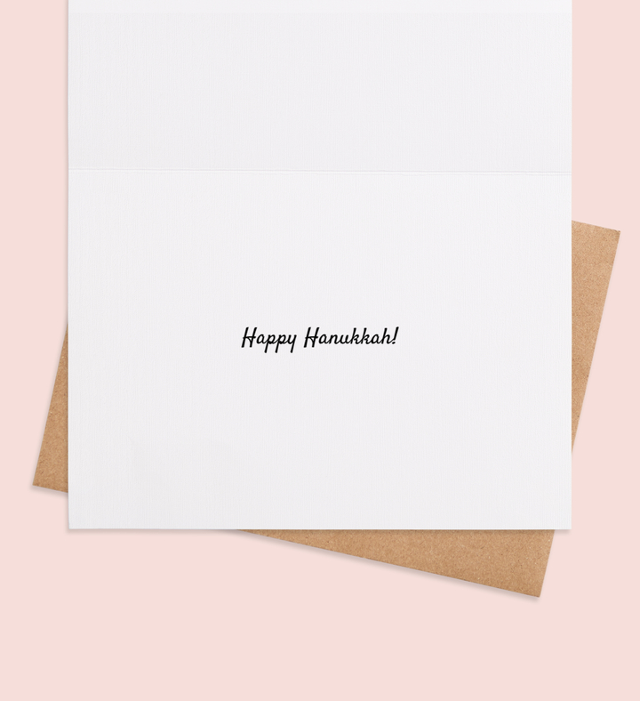 Festival of Lights in Bloom Greeting Card Inside Image