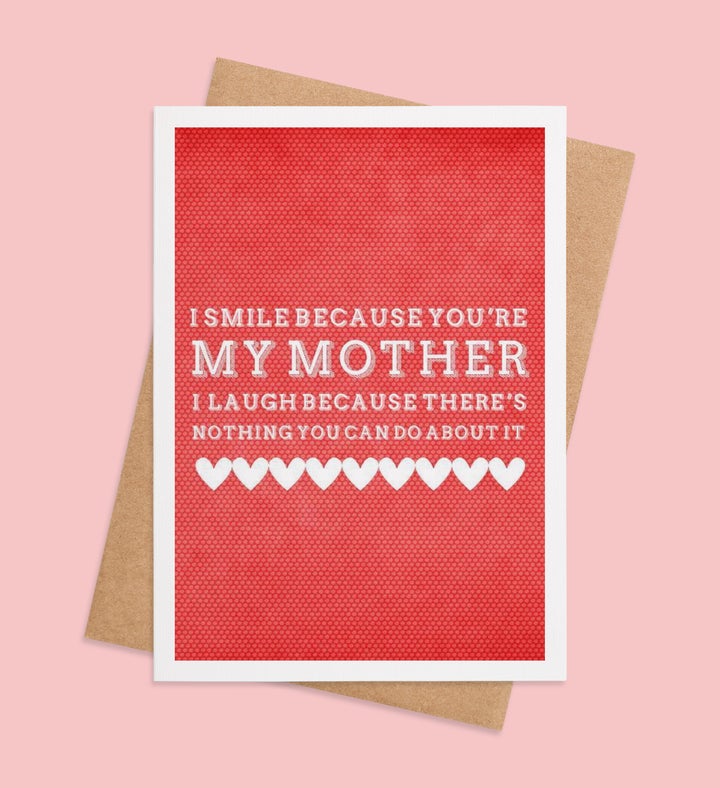 Motherly Giggles Mothers Day Greeting Card Image