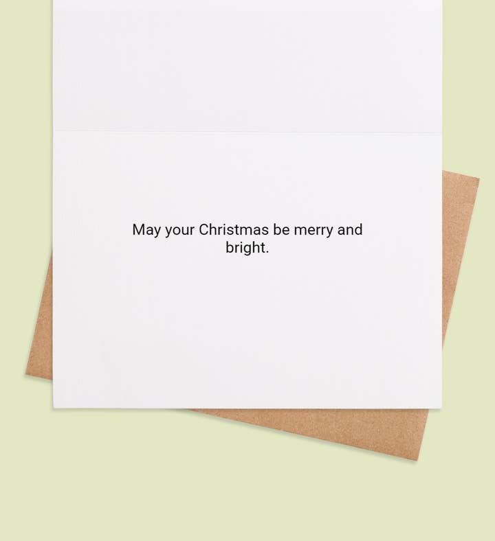Naughty Or Nice Christmas Greeting Card Inside Image