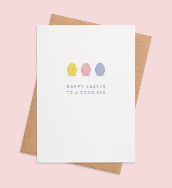 Egg Cellent Wishes Easter Greeting Card Image