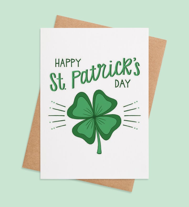 Luck O’ The Irish Wish Greeting Card
