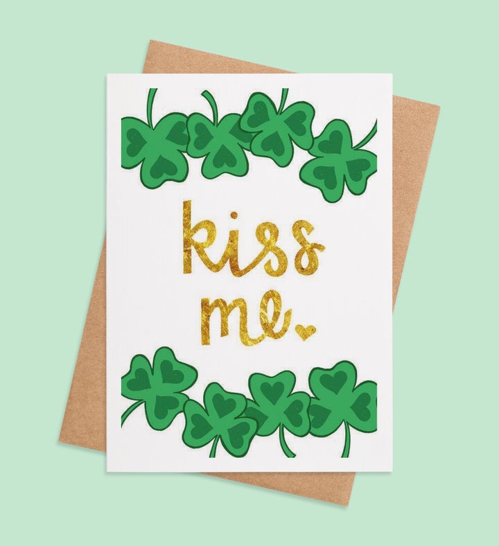St. Patty Sweetheart Greeting Card