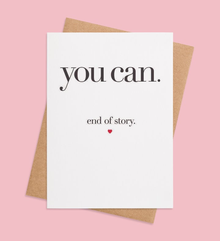 You Can: Unwritten Chapters Greeting Card