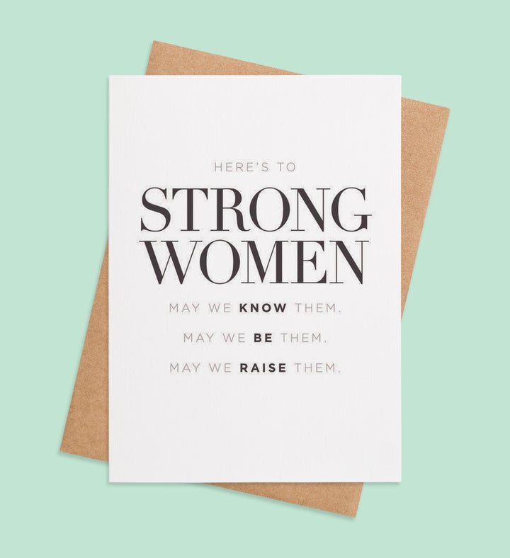Sisterhood Of Strength Graduation Greeting Card Image