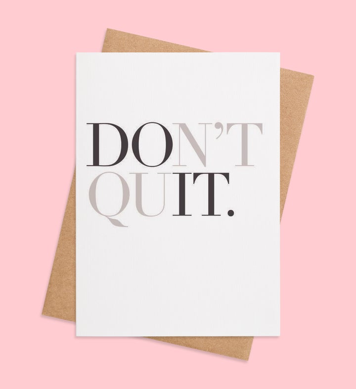Grit & Grace Graduation Greeting Card Image