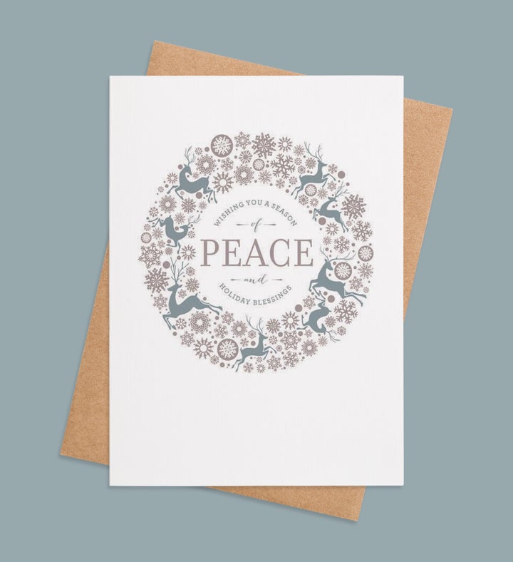 Reindeer Rest & Relaxation Greeting Card