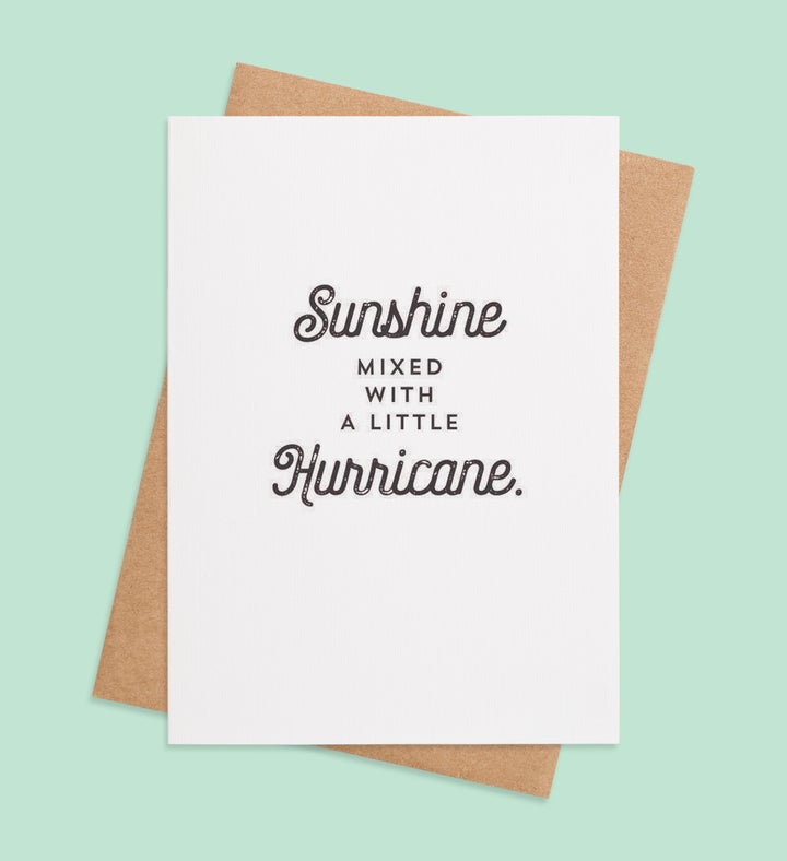 Hurricane Sunshine Greeting Card