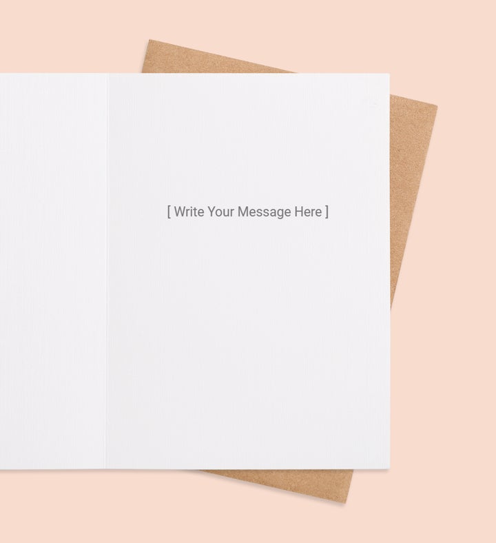 Forever My Bestie Greeting Card Inside view