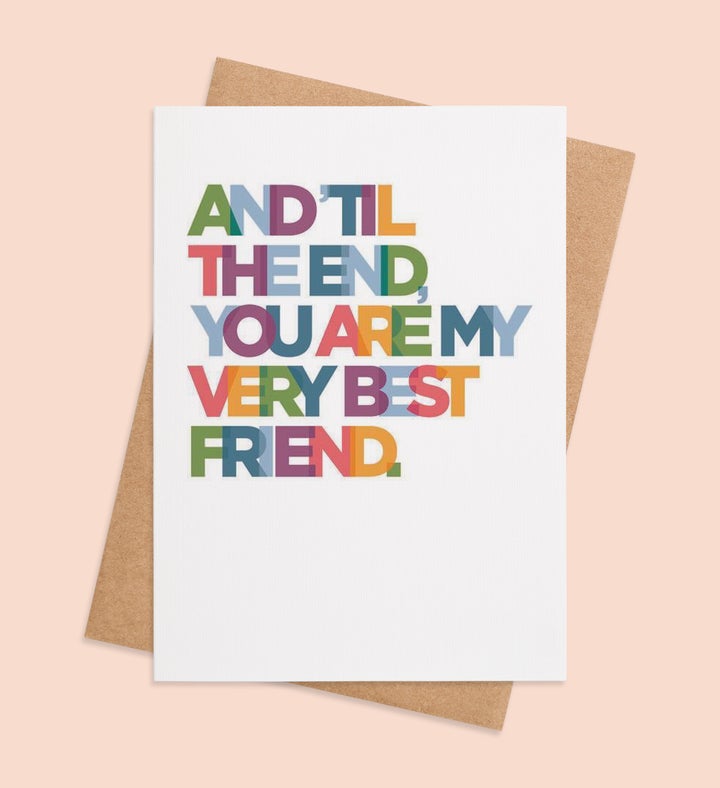 Forever My Bestie Greeting Card