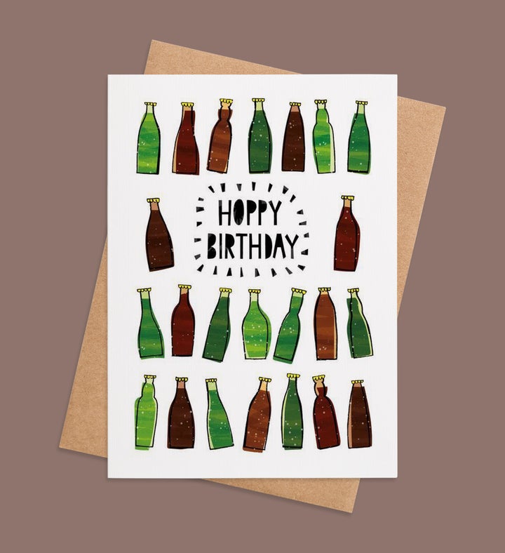 Hoppy Cheers To Dad Greeting Card