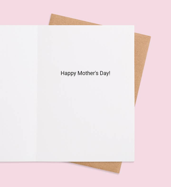 Heartfelt Hugs For Mom Mothers Day Greeting Card Inside Image