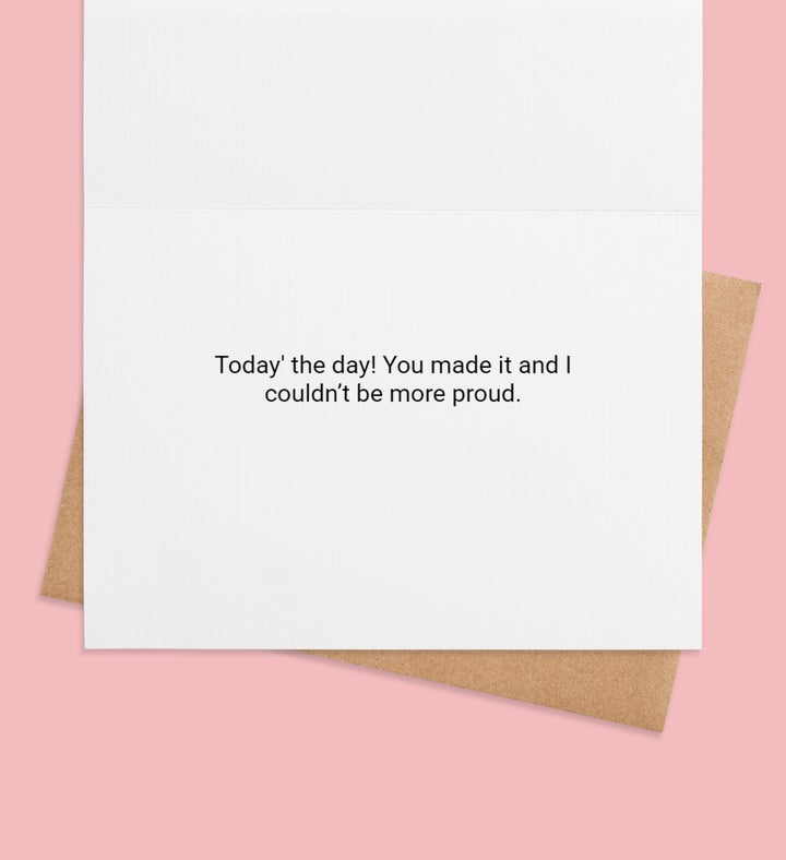 Grade A Graduate Inside view