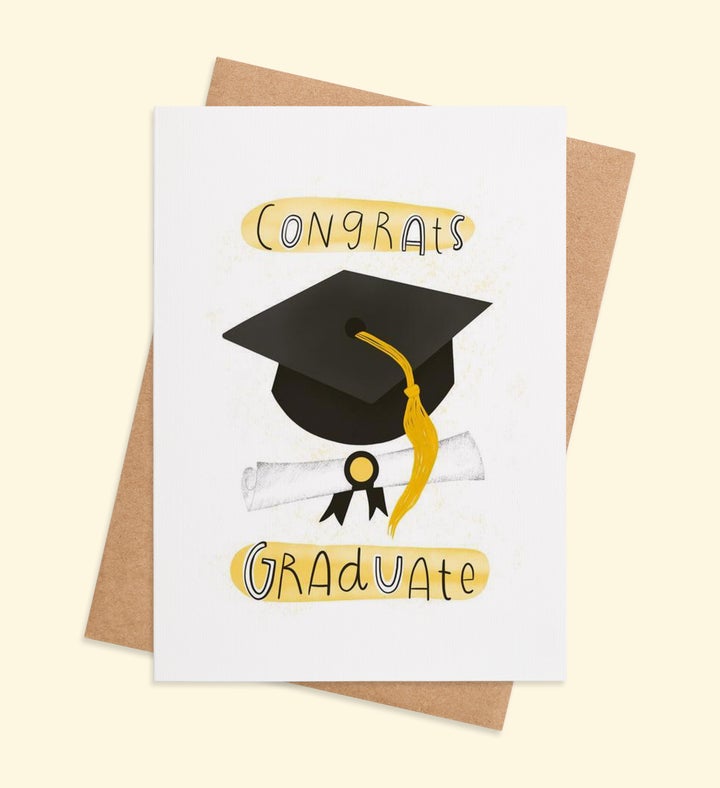Graduation Glory Graduation Greeting Card