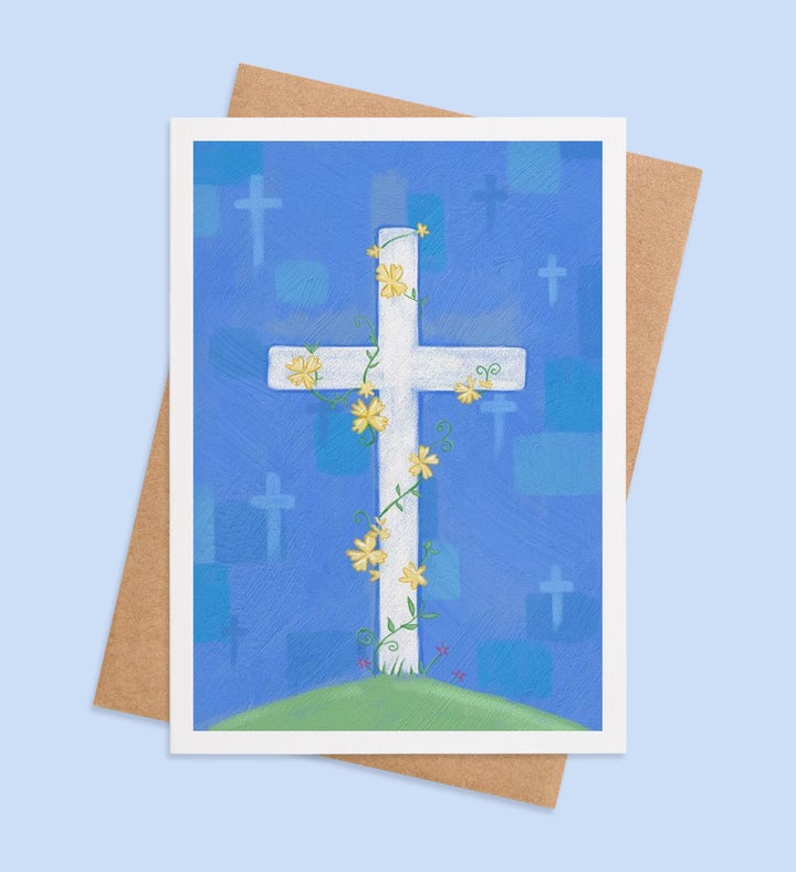Eternal Blossom Of Faith Greeting Card