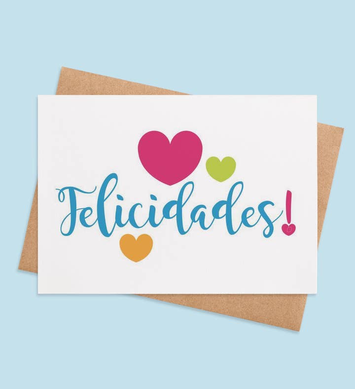 Heartfelt Cheers Congratulations Greeting Card Image