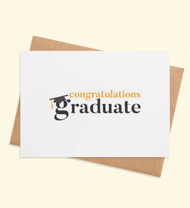 Capstone Celebration Graduation Greeting Card Image