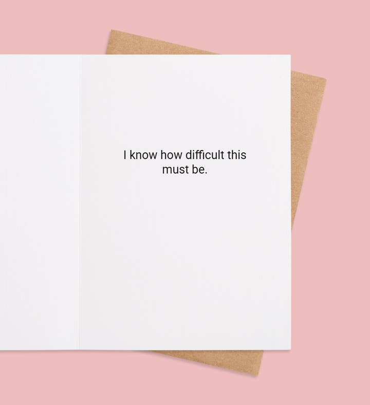 Heartfelt Apology Im Sorry Greeting Card Inside Image