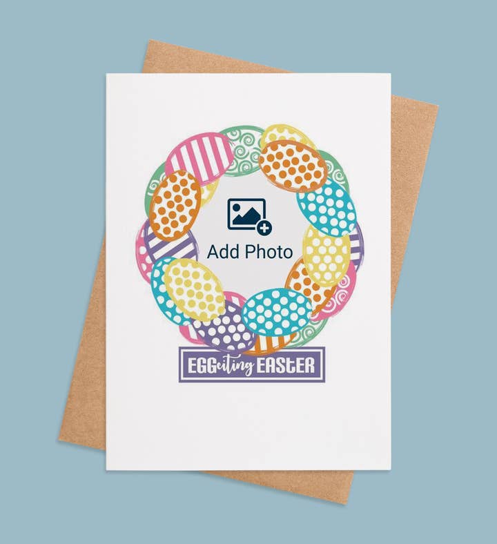 Eggstra Special Easter Easter Photo Greeting Card Image