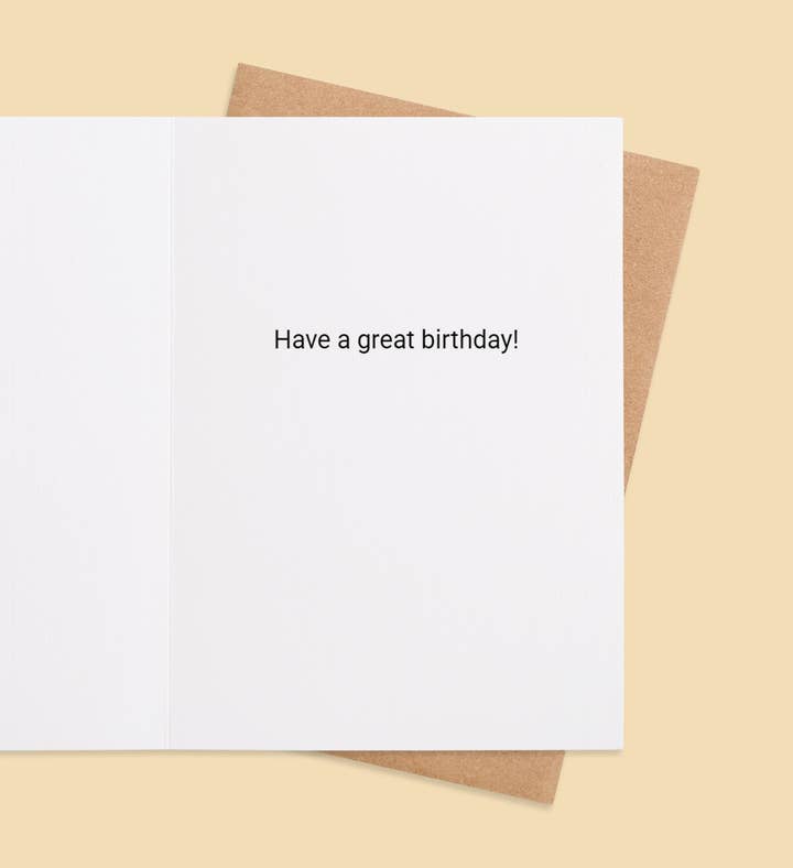 Brew Tiful Birthday Toast Birthday Greeting Card Inside Image