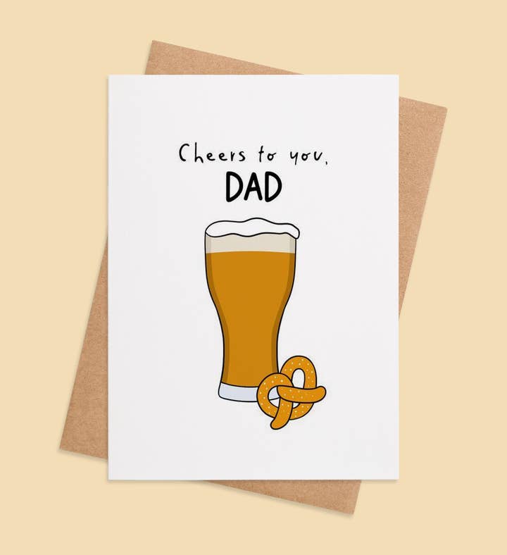 Brew Tiful Birthday Toast Birthday Greeting Card Image