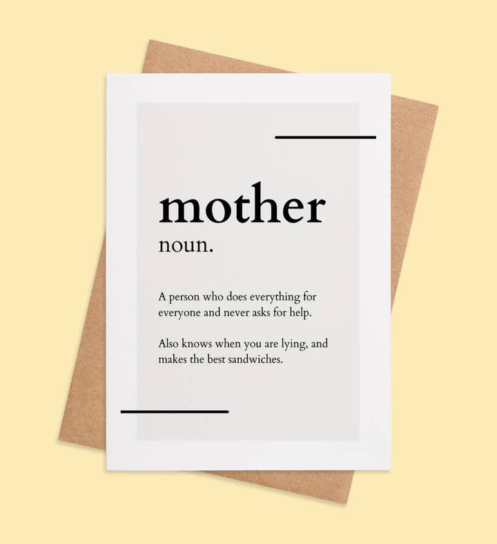 Motherhood Unveiled Mothers Day Greeting Card Image