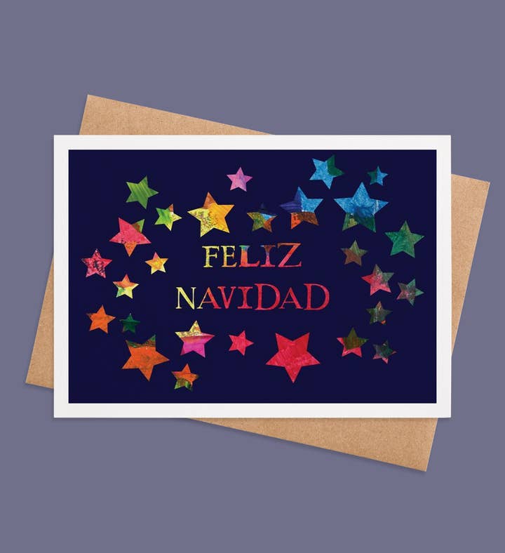 Starry Navidad Wishes Image