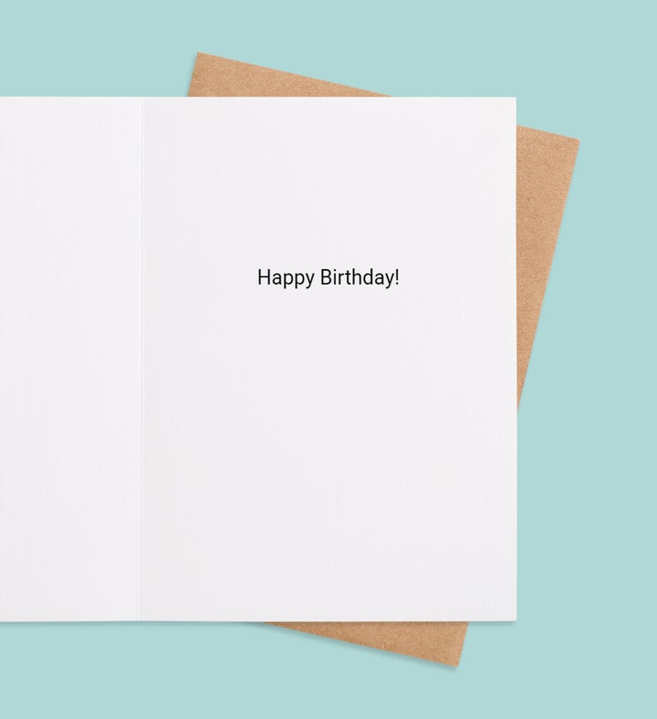 The Least Annoying Greeting Card Inside view