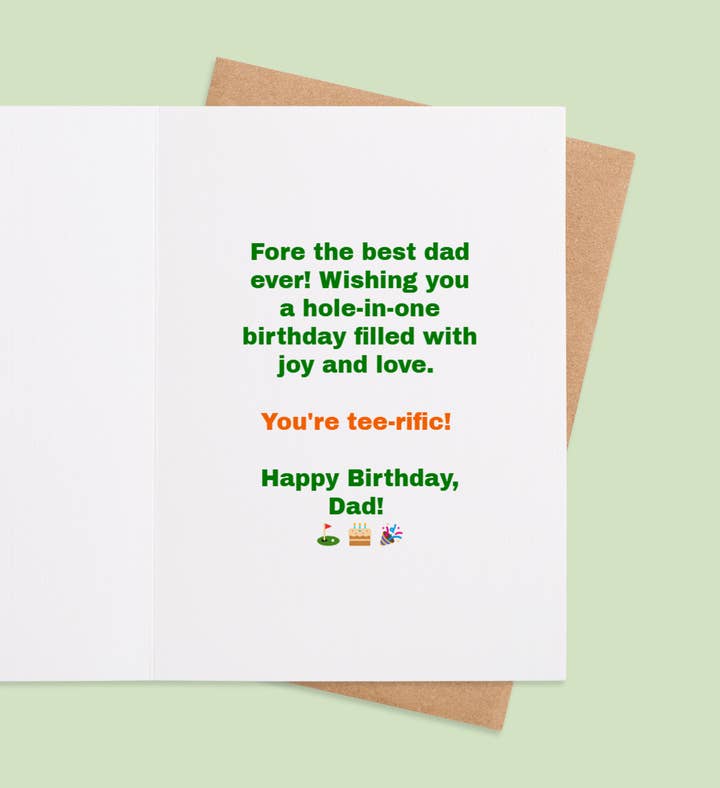 Tee Rific Birthday Cheers Birthday Greeting Card Inside Image