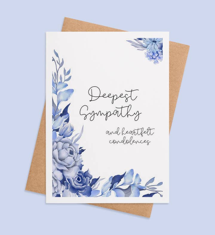 Whispers Of Compassion Sympathy Greeting Card Image