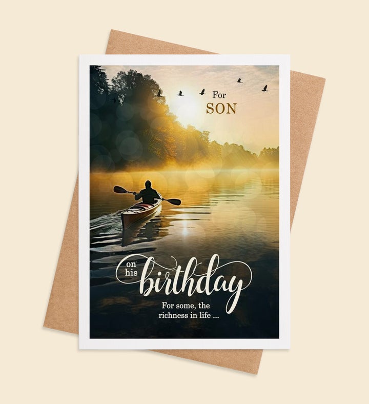 Adventurous Journeys Ahead Birthday Greeting Card Image
