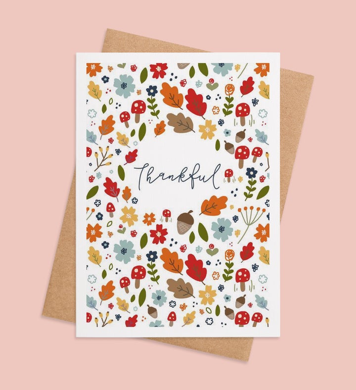 Harvest Of Gratitude Thanksgiving Greeting Card