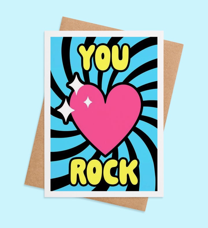 Heartfelt Rockstars Encouragement Greeting Card