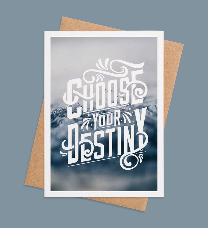 The Path You Forge Birthday Greeting Card