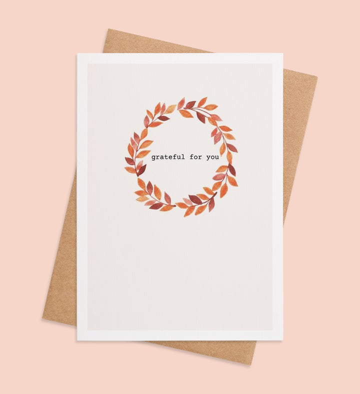 Thanks And Giving Thanksgiving Greeting Card Image