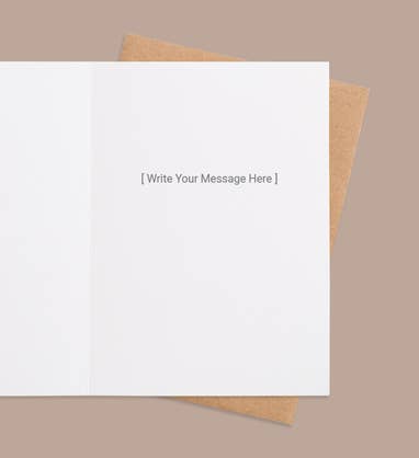 Harvest Joy Thanksgiving Greeting Card Inside view