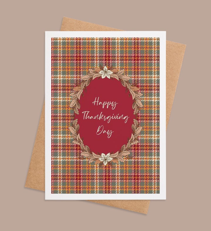 Harvest Joy Thanksgiving Greeting Card