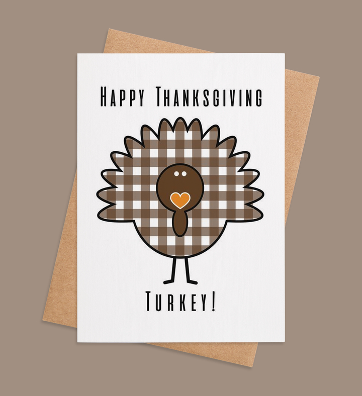 Plaid Heart Turkey 