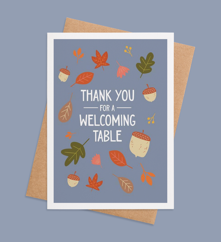 Gathered Gratefulness Greeting Card