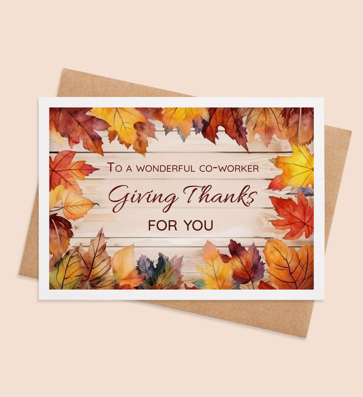 Seasonal Gratitude for a Wonderful Co-worker 