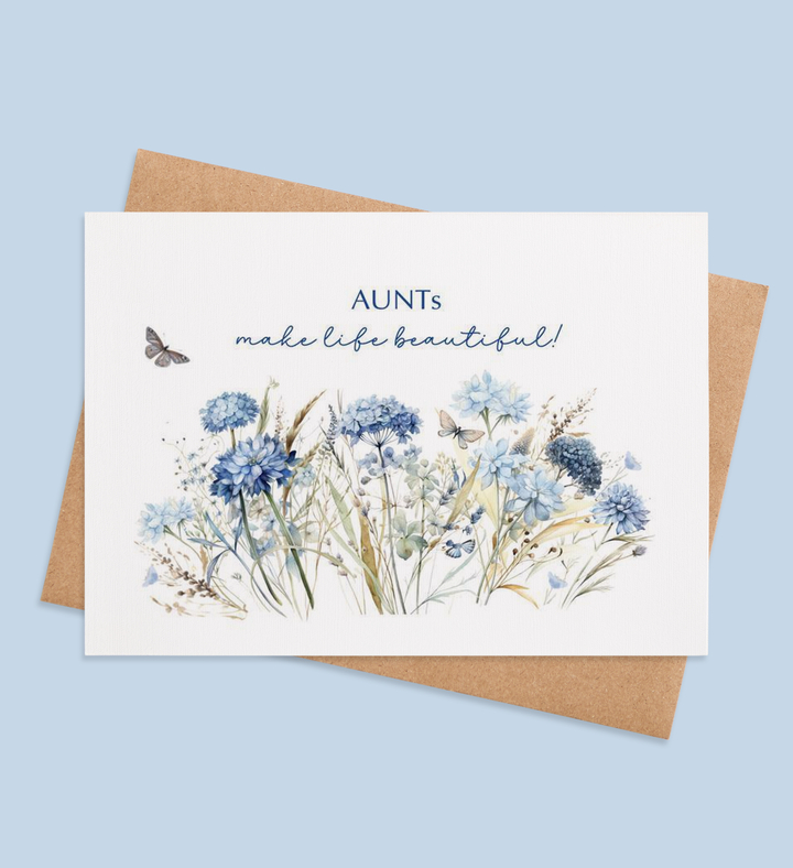 Blooming Love for Aunt Greeting Card