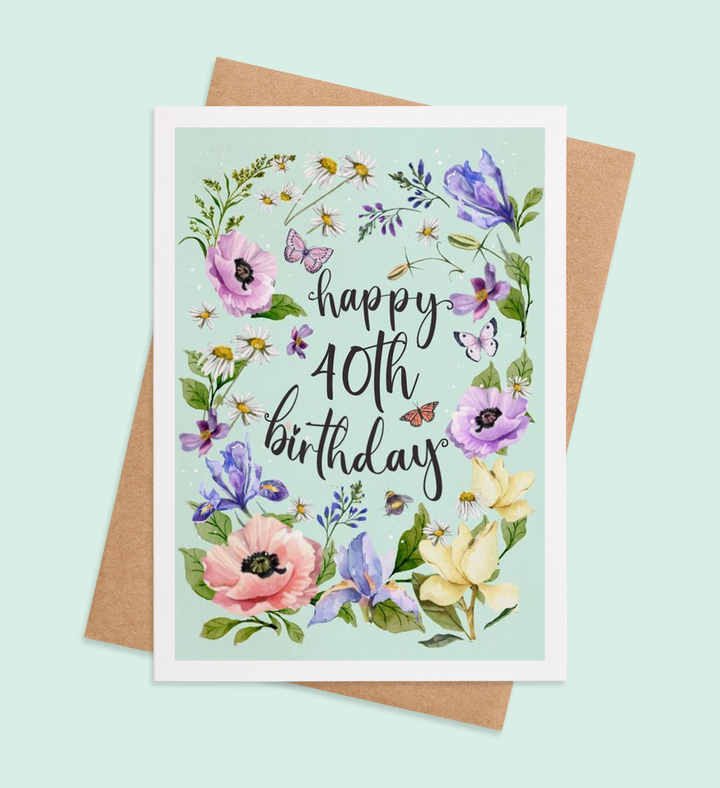 Blossom & Butterflies: 40th 
