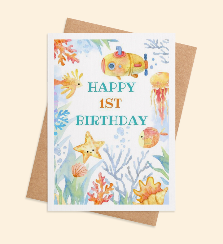 Underwater Wonder Greeting Card