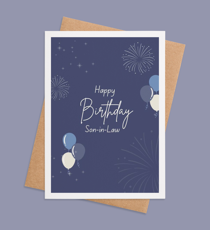 Ballooning Celebrations for Son-in-Law 