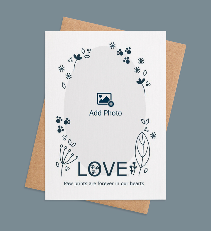 Paws of Forever Greeting Card